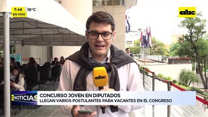 Video: Llegan postulantes para ocupar cargos en el Congreso