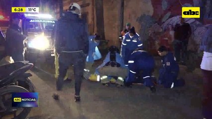 Hombre sufrió heridas tras ser atropellado por motociclista