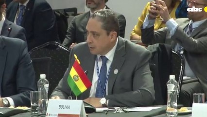 Diplomático actualiza situación en Bolivia