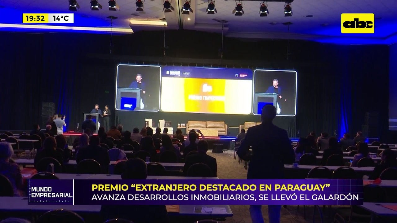 Premio “Extranjero Destacado en Paraguay”: Avanza Desarrollos Inmobiliarios, se llevó el galardón