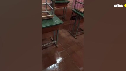 Escuela Básica número 2336 Espíritu Santo de la ciudad de Natalio, en el noreste del departamento de Itapúa