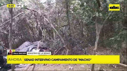 Video: Senad intervino campamento de “Macho” en Canindeyú
