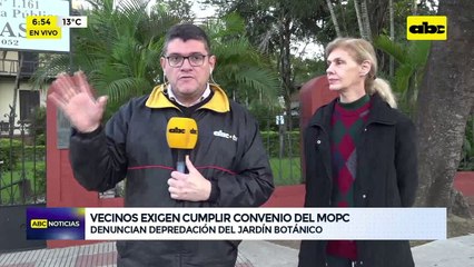 Video: Vecinos exigen cumplir convenio del MOPC