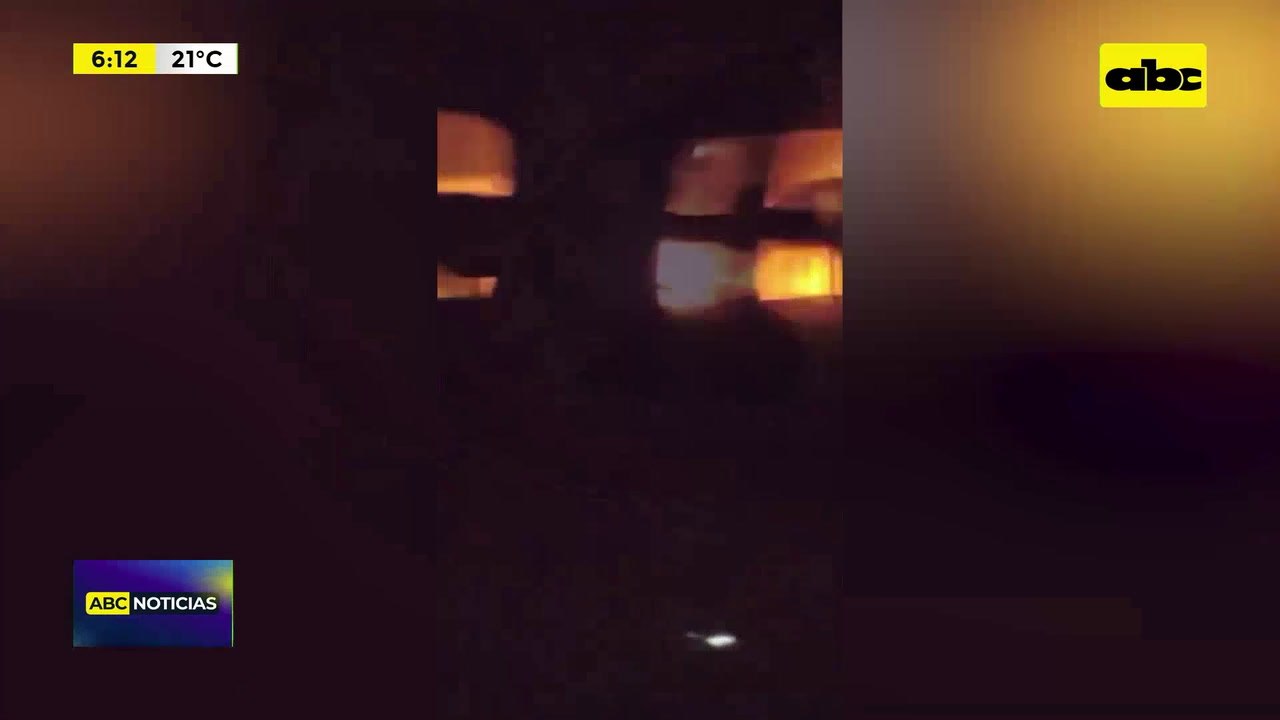 Ñu Guasu: Dos personas mueren calcinadas dentro de un auto