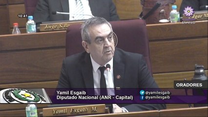 Yamil Esgaib se despacha contra el embajador de Estados Unidos