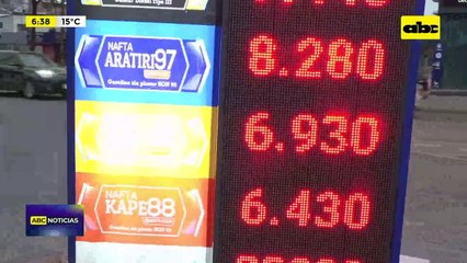 Video: Petropar reajusta precios de la nafta