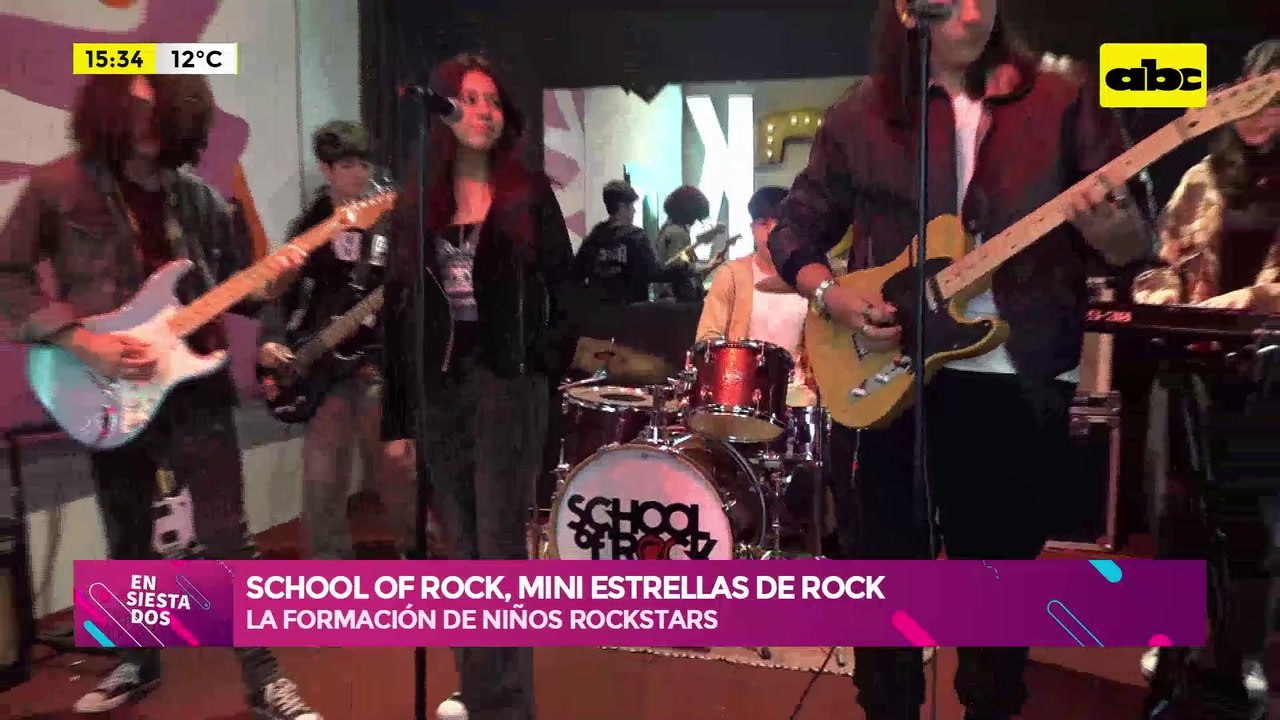 School of Rock: la formación de niños rockstars