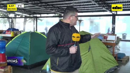 Video: Bajas temperaturas golpean albergue del IPS