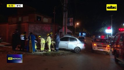 Video: Falleció tras violento choque contra columna