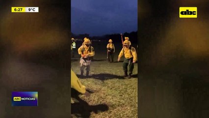 Video: Bomberos Voluntarios de Roque Alonso ganan competencia