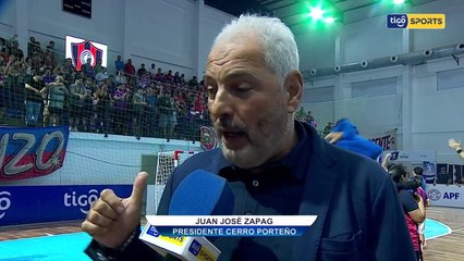 Juan José Zapag y el mensaje al plantel de Cerro Porteño