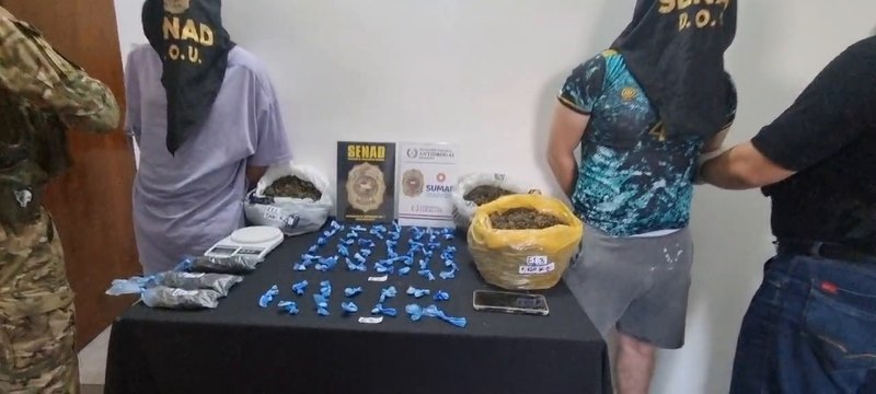 falsos deliverys de comida repartían drogas en Mariano Roque Alonso