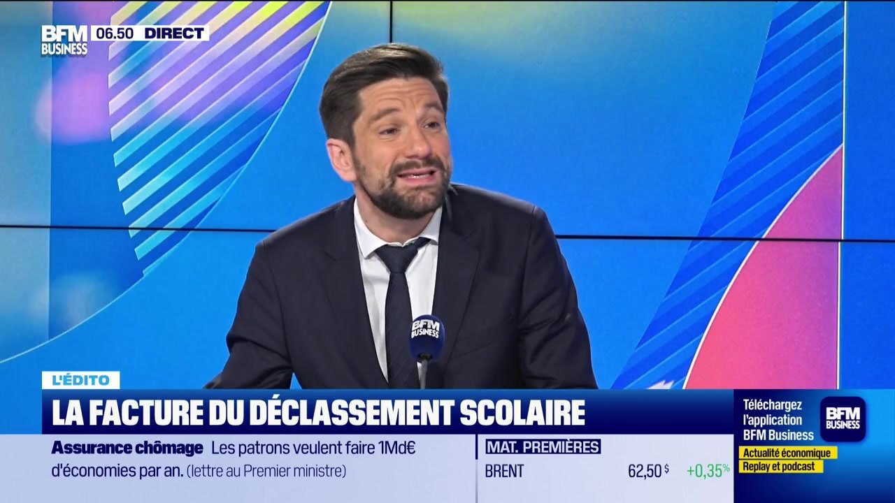 L’Edito de Raphaël Legendre : La facture du déclassement scolaire - 03/12