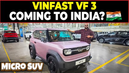 India’s Next EV Game Changer? VinFast VF3 India Update!