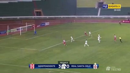 El gol de Juan Godoy en la goleada de Independiente