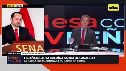 España incautó más de 4 toneladas de cocaína salida de Paraguay: esto dice el ministro de la Senad