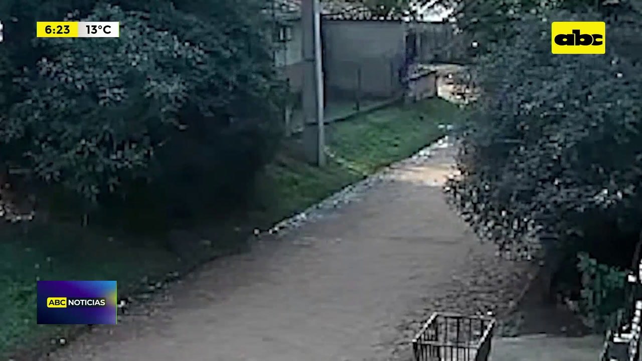 Video: Tras persecución cayó un presunto ladrón