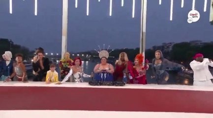 Polémica "Última Cena Drag Queen" en la inauguración de los Juegos Olímpicos