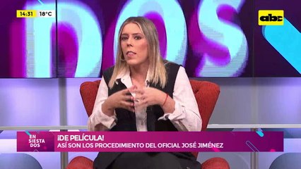 ¡De película!: el oficial José Jiménez sobre los procedimientos que se viralizan en redes sociales