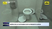 Costanera Sur: a pocos días desde su inauguración ya se presentan daños