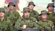 Militares preanuncian represión