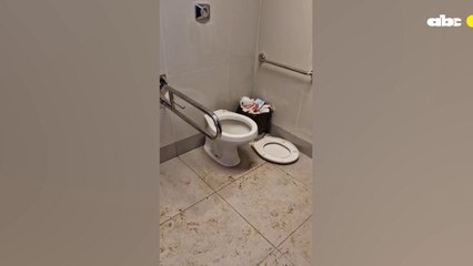 Días después de su inauguración, usuarios causaron destrozos en baños de Costanera Sur