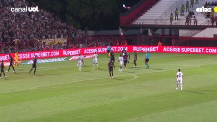 El gol de Óscar Romero en la goleada de Botafogo