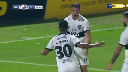 El gol de Manuel Capasso para el triunfo de Olimpia sobre Sol de América