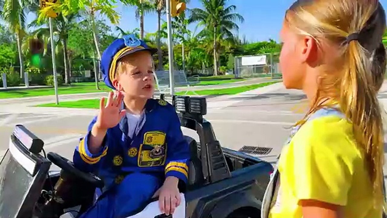 Children Learn Road Safety and Traffic Rules
