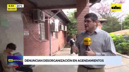 Hospital de Lambaré: denuncian desorganización de agendamientos
