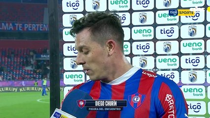 Diego Churín y el triunfo de Cerro Porteño