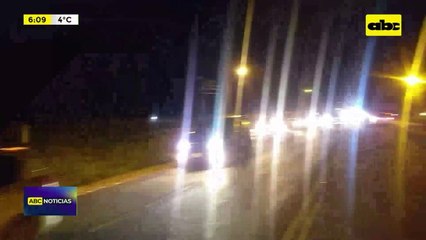 Video: Pobladores exigen más líneas de transporte público frente a la Dinatran