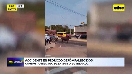 Video: Así fue el fatal accidente ocurrido en Pedrozo