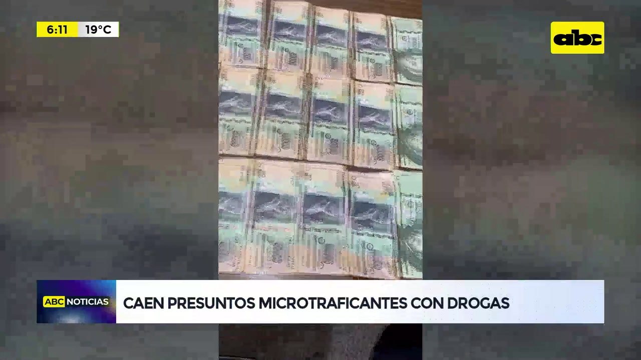 Video: Caen presuntos microtraficantes con drogas