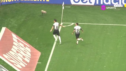 El gol de Ángel Romero para la victoria del Corinthians