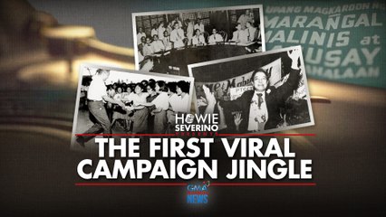 Jingle na nakaka-LSS, paano nakatulong sa EDSA People Power Revolution? | Howie Severino Presents