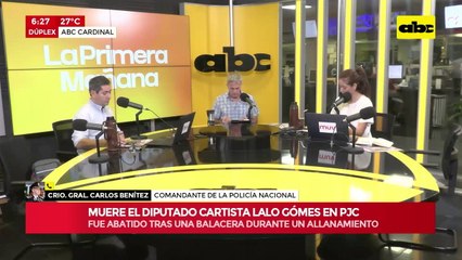 Muere el diputado “Lalo” Gomes durante allanamiento