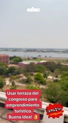 Yamil Esgaib plantea un restaurante en terraza del Congreso