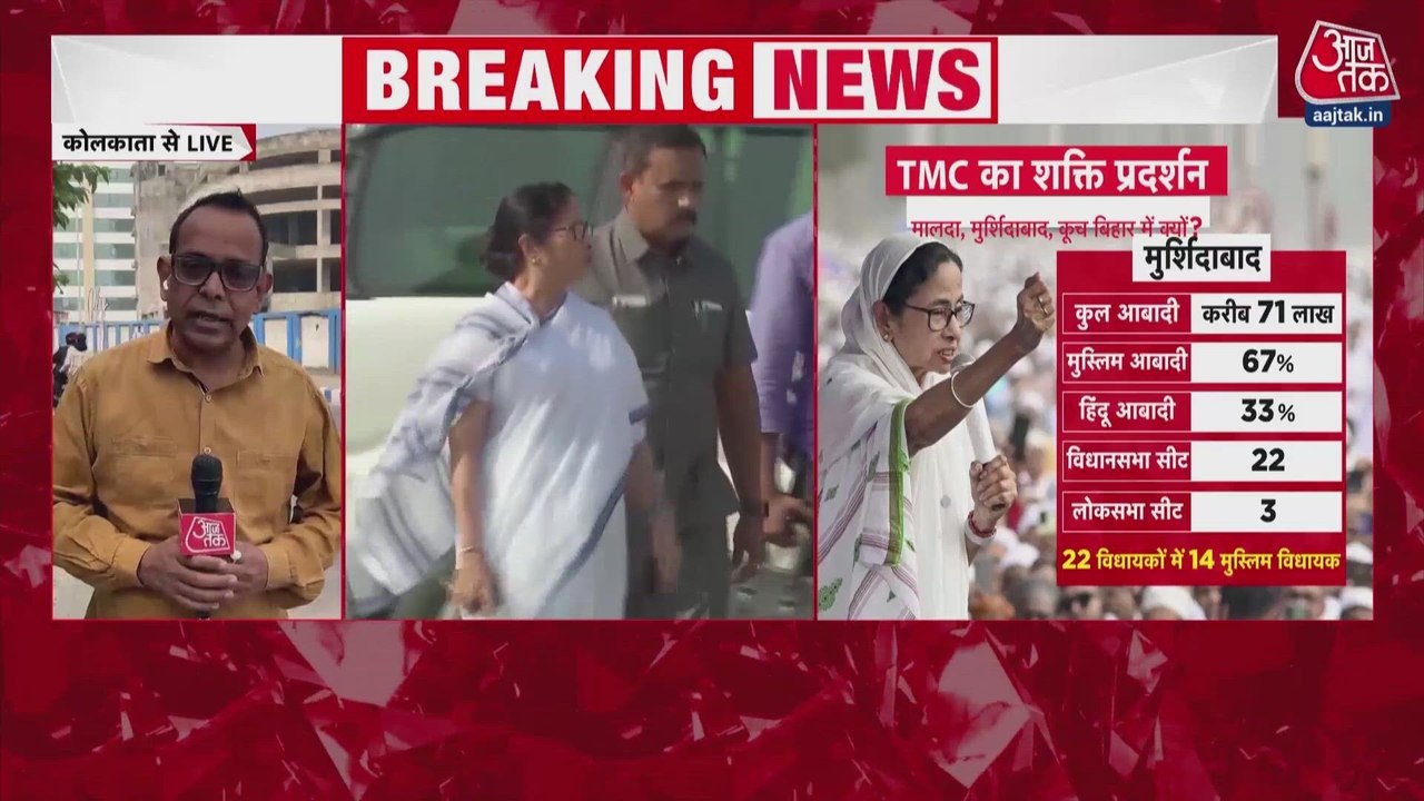बंगाल में आज से ममता का चुनावी शंखनाद, मालदा मे...