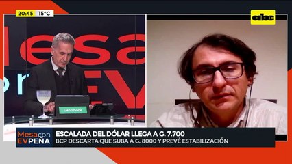 Dólar llega a los G. 7.700: “lo que termina afectando es el nivel de inflación”, según economista