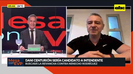 Video: esto dice Daniel Centurión sobre su posible candidatura a intendente de Asunción