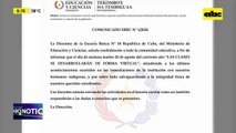 Escuela República de Cuba: Suspenden clases ante presencia de indígenas