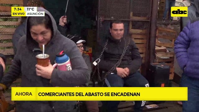Desalojo en el Abasto: Comerciantes toman medida de fuerza para evitar ser desalojados