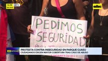 Abuso en Parque Guasu: corredores se manifiestan contra la inseguridad