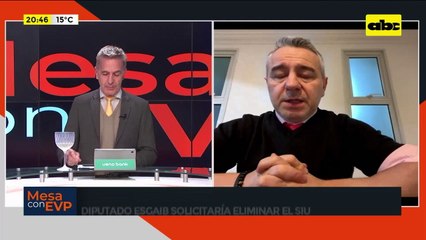 Video: esto opina el diputado Daniel Centurión sobre el pedido de eliminar el SIU