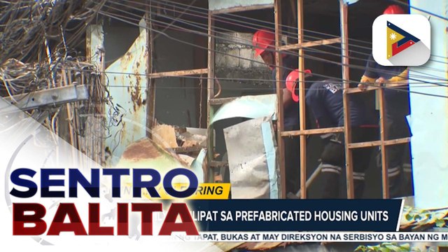 8 pamilya na nakatira sa taas ng drainage line ng San Juan City, ni-relocate; pagbaha, inaasahang maiibsan dahil sa paglilinis ng drainage | ulat ni Bernard Ferrer