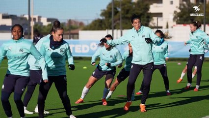 Les Marseillaises au travail avant OM - PSG