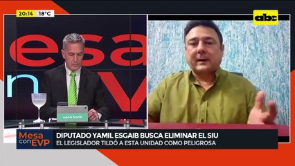 Video: esto opina el diputado Antonio Buzarquis sobre el pedido de eliminar el SIU