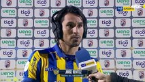 Jorge Benítez y el empate de Sportivo Luqueño