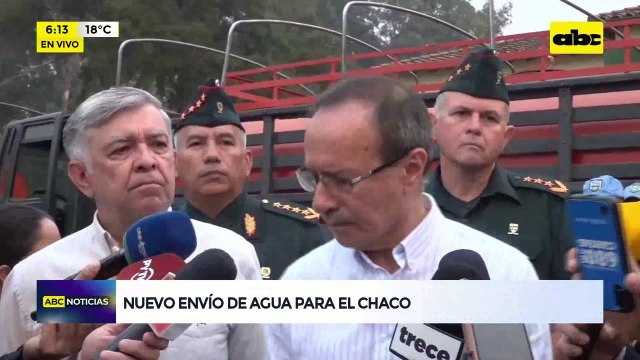 Chaco: parte asistencia de camiones hidrantes para combatir el fuego